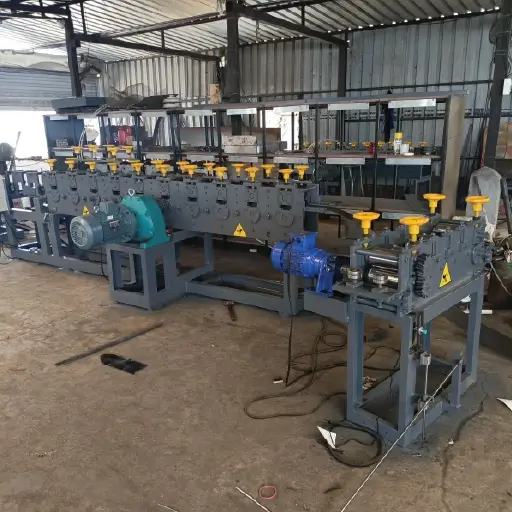 sloted angle roll forming machine